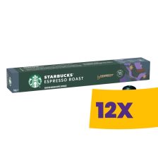   Starbucks Espresso Roast Nespresso kávékapszula 10db (Karton - 12 csomag)