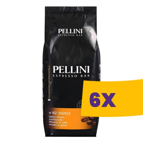 Pellini Espresso Bar N82 Vivace szemes kávé 1000g (Karton - 6 db)