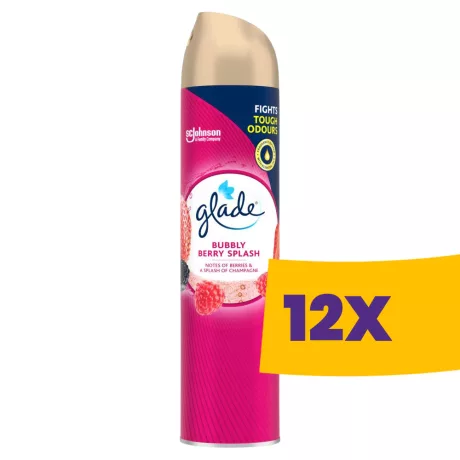 Glade by Brise légfrissítő aeroszol Bubbly Berry Splash 300ml (Karton - 12 db)