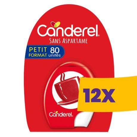 Canderel szukralóz édesítő tabletta 80db (Karton - 12 csomag)