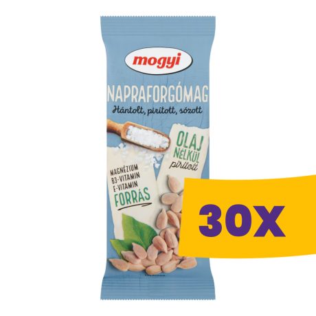 Mogyi napraforgómag Hántolt, pörkölt, sózott 70g (Karton - 30 db)