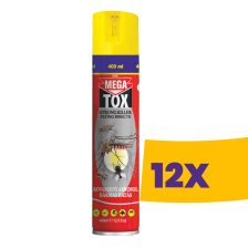 Megatox rovarirtó aeroszol 400ml (Karton - 12 db)
