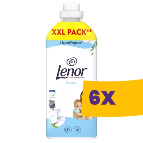 Lenor öblítő Sensitive - 71 mosás 1491ml (Karton - 6 db)