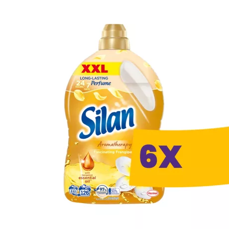 Silan Aromatherapy öblítő Fascinating Frangipani - 126 mosás 2,77L (Karton - 6 db)
