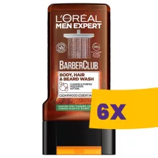   L'Oreal Paris Men Expert férfi tusfürdő 3in1 Barber Club 300ml (Karton - 6 db)