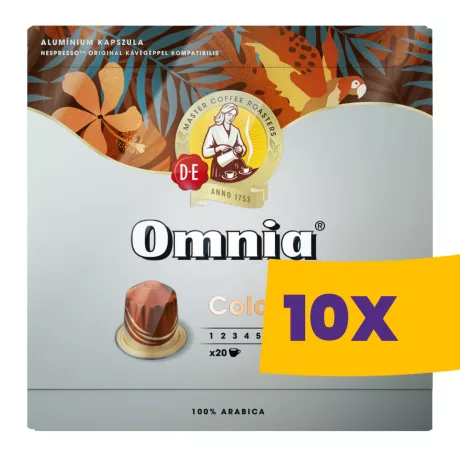 Omnia Espresso Colombia Nespresso kompatibilis kávékapszula 20db (Karton - 10 csomag)