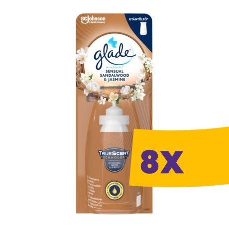 Glade Sense & Spray automata légfrissítő utántöltő Szantálfa & Jázmin 18ml (Karton - 8 db)