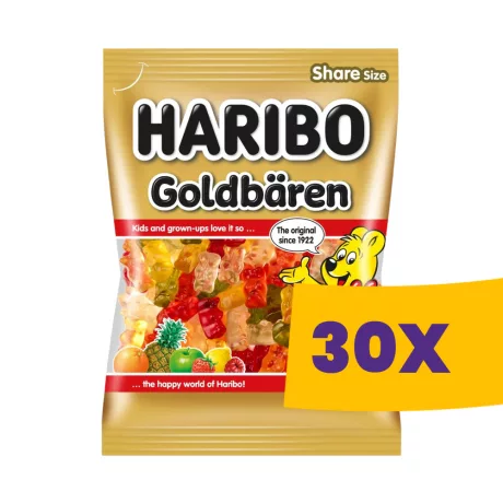 Haribo Goldbaren gumicukor 200g (Karton - 30 csomag)