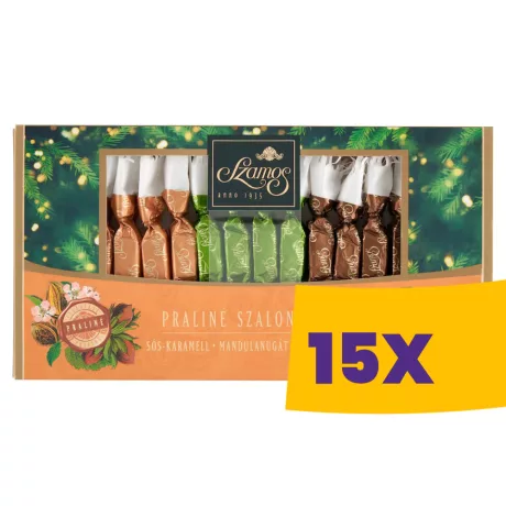 Szamos Praliné szaloncukor válogatás 140g (Karton - 15 db)
