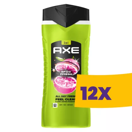 Axe tusfürdő Epic Fresh 400ml (Karton - 12 db)
