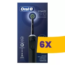 Oral-B Vitality Black elektromos fogkefe (Karton - 6 db)