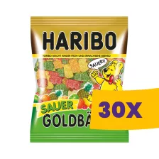   Haribo Goldbaren Saure savanyú gumicukor 80g (Karton - 30 csomag)