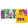 Fino Smart Handles szemeteszsák 60L - 59*71cm, 20db/tek (Karton - 28 tekercs)