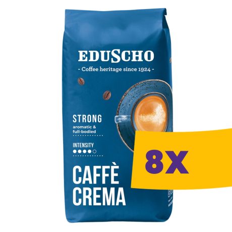 Eduscho Crema Strong szemes kávé 1000g (Karton - 8 db)