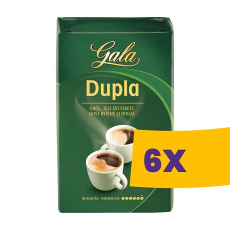 Gala Dupla őrölt kávé 1000g (Karton - 6 db)