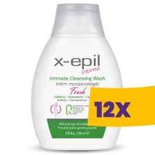  X-Epil Intimo Fresh frissítő intim mosakodógél 250ml (Karton - 12 db)