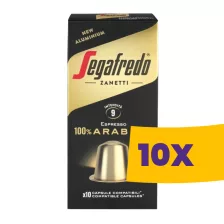   Segafredo Espresso Arabica Nespresso kompatibilis kávékapszula 10db (Karton - 10 csomag)