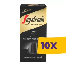   Segafredo Espresso Ristretto Nespresso kompatibilis kávékapszula 10db (Karton - 10 csomag)