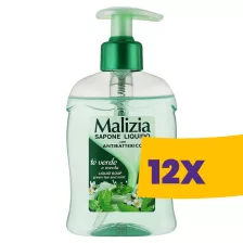   Malizia antibakteriális folyékony szappan Zöld tea 300ml (Karton - 12 db)
