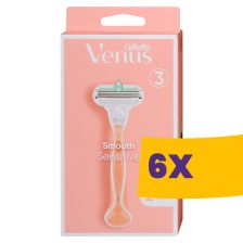   Gillette Venus Smooth Sensitive Pink borotva + 2db betét (Karton - 6 db)