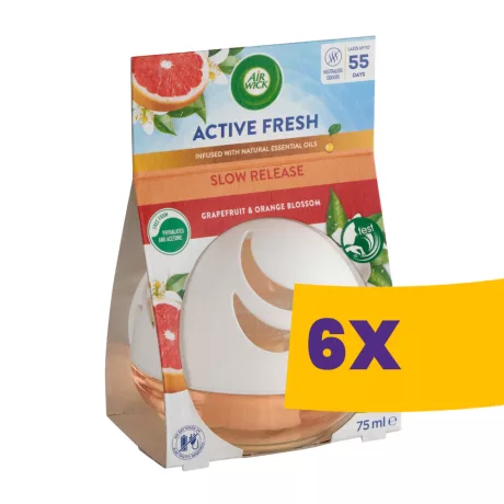 Air Wick Active Fresh illatgömb Grapefruit & Narancsvirág 75ml (Karton - 6 db)