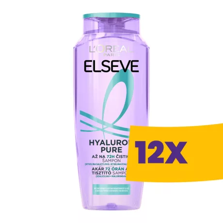 L'Oreal Elseve Hyaluron Pure sampon 250ml (Karton - 12 db)