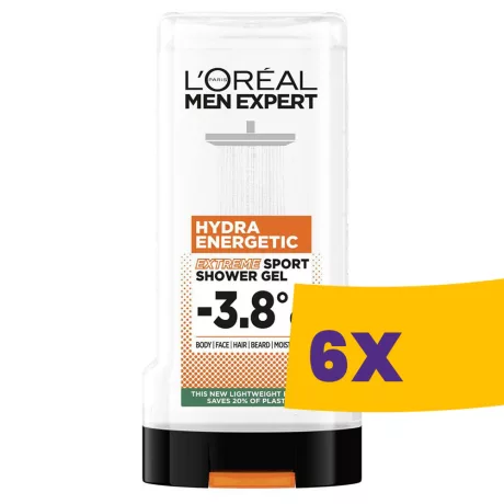 L'Oreal Paris Men Expert férfi tusfürdő 5in1 Extreme Sport 300ml (Karton - 6 db)