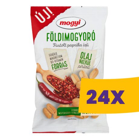 Mogyi Földimogyoró füstölt paprika ízű 130g (Karton - 24 db)