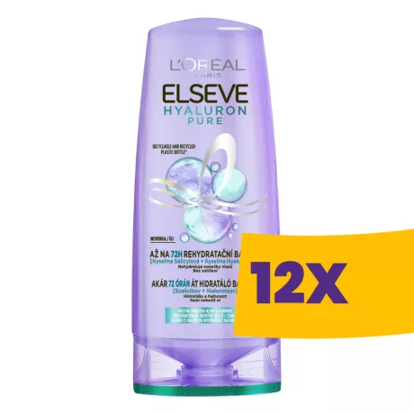 L'Oreal Elseve Hyaluron Pure hajbalzsam 300ml (Karton - 12 db)