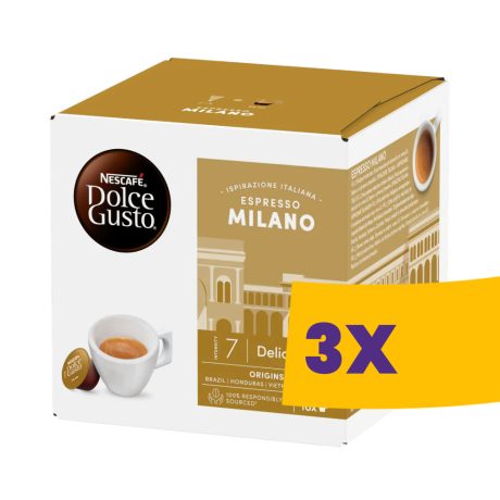 Nescafé Dolce Gusto Espresso Milano kávékapszula 16db (Karton - 3 csomag)
