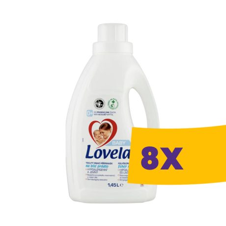 Lovela Baby folyékony mosószer White 1450ml (Karton - 8 db)