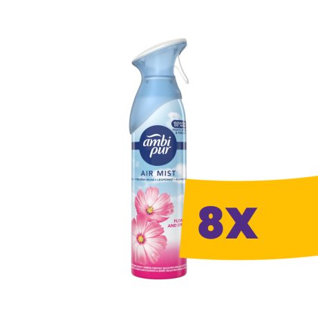 Ambi Pur illatosító spray Flowers & Spring 185ml (Karton - 8 db)