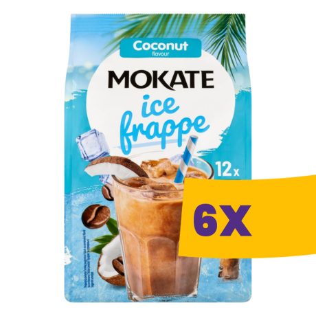 Mokate Ice Frappe instant kávé Kókusz 10+2x12,5g (Karton - 6 csomag)