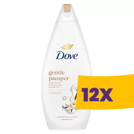 Dove Krémtusfürdő Gentle Pamper 720ml (Karton - 12 db)