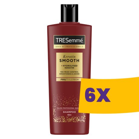 Tresemmé Keratin Smooth sampon 400ml (Karton - 6 db)