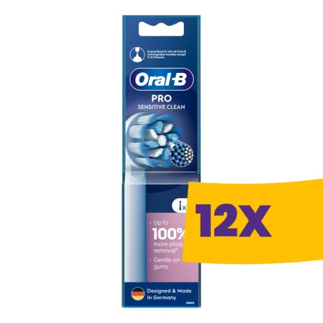 Oral-B Sensitive elektromos fogkefe pótfej 2db (Karton - 12 csomag)