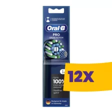   Oral-B Pro Cross Action elektromos fogkefe pótfej fekete 2db (Karton - 12 csomag)