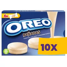   Oreo karácsonyi fehér bevonatos keksz 246g (Karton - 10 db)
