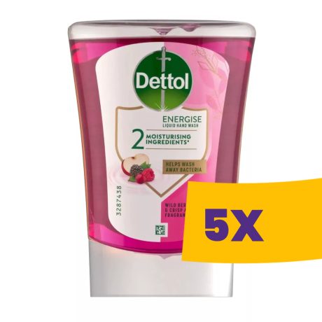 Dettol folyékony szappan Dettol adagolóhoz Wildberry 250ml (Karton - 5 db)