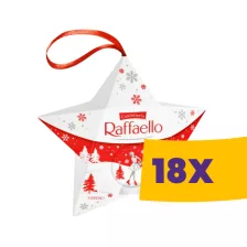 Raffaello Karácsonyi Csillag 40g (Karton - 18 db)
