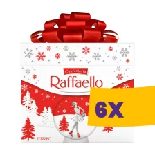 Raffaello Karácsonyi ajándékdoboz 300g (Karton - 6 db)
