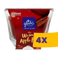 Glade illatgyertya - Warm Apple Pie 204g (Karton - 4 db)