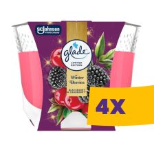 Glade illatgyertya - Winter Berries 204g (Karton - 4 db)