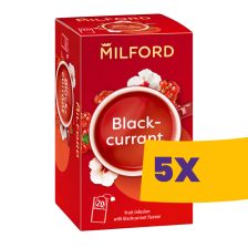   Milford Feketeribizli gyümölcstea 20 filter (Karton - 5 csomag)