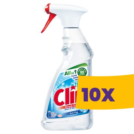 Clin szórófejes ablaktisztító Antifog 500ml (Karton - 10 db)