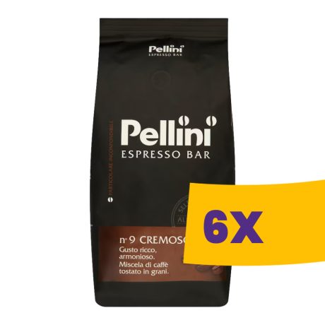 Pellini Espresso Bar N9 Cremoso szemes kávé 1000g (Karton - 6 db)