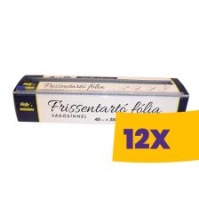   Kelly Prémium frissentartó fólia vágósínnel 40cm széles 300m (Karton - 12 db)