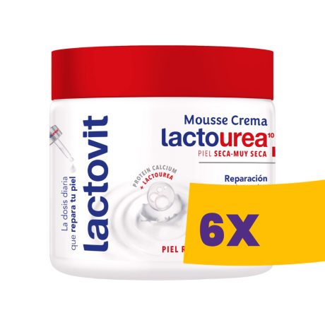 Lactovit Lactourea Mousse Cream 400ml (Karton - 6 db)