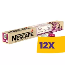   Nescafé Farmers India Espresso Nespresso kávékapszula 10db (Karton - 12 csomag)
