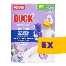   Duck Fresh Discs WC-öblítő korong Levendula 36ml (Karton - 5 db)